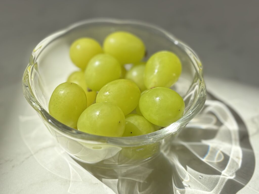 オイシックスのおためしセットに入っていたシャインマスカット